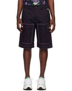 MSGM Black Contrast Shorts
