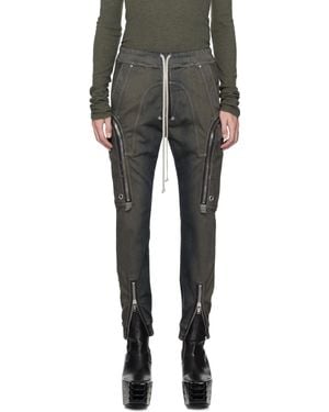 Rick Owens Concordians Bauhaus Cargo Trousers - Black