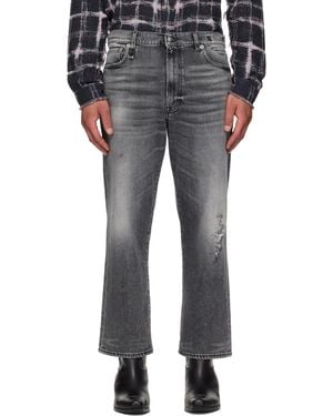 R13 X-Boyfriend Jeans - Black