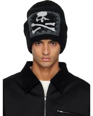 MASTERMIND WORLD Mw Hand Knitted Beanie - Black