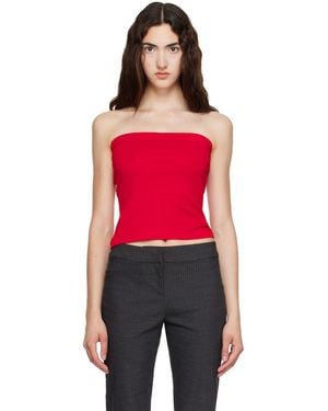 Flore Flore Bes Bandeau Top - Red