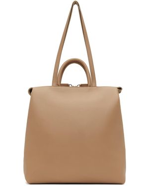 Marsèll タン 4 Lunga トートバッグ - ナチュラル
