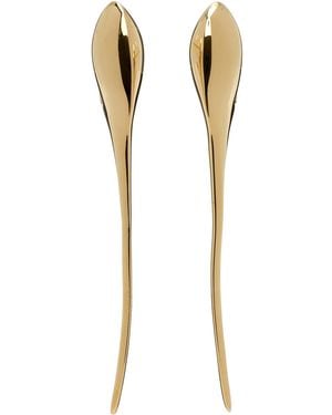 Givenchy Maple Seed Earrings - Black