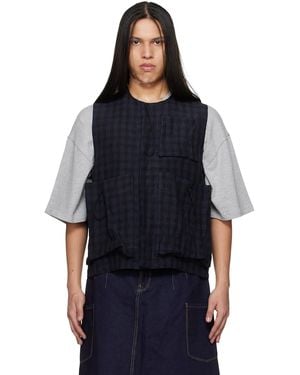 Toogood 'The Roper' Vest - Blue