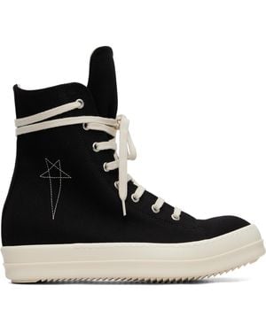 Rick Owens Tower Sneaks Trainers - Black