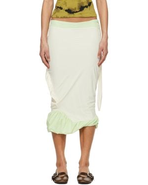 OTTOLINGER Off- Twisted Pencil Midi Skirt - Multicolour