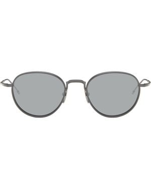 Thom Browne Titanium Round Sunglasses - Grey