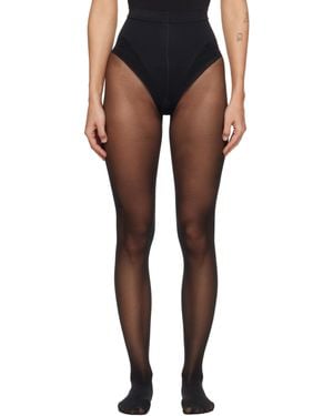 Wolford Tummy 20 Control Top Tights - Black