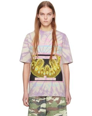 ONLINE CERAMICS 'the Smiling Earth' T-shirt - Multicolor