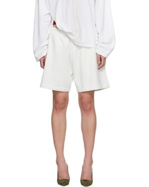 Acne Studios Cotton Shorts - White