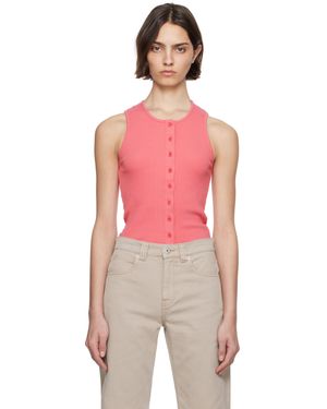JW Anderson ピンク Buttoned トップス