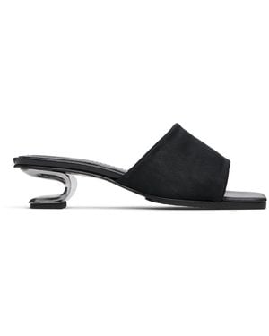 Nicole Saldaña Sarah Heeled Sandals - Black