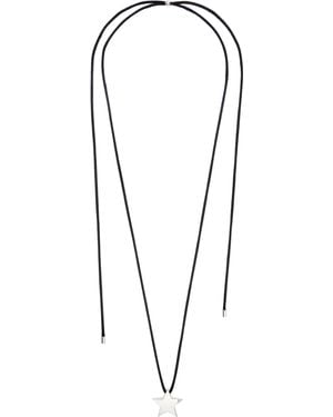 NUMBERING #5771 Necklace - Black