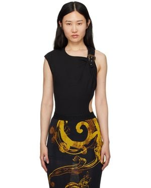 Versace Jeans Couture Buckle Bodysuit - Black