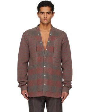 Rick Owens Concordians Larry Fogpocket Overshirt - Brown