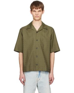 Givenchy Jacquard Shirt - Green