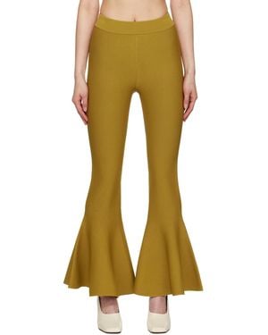 Ami Paris Godet Short Lounge Trousers - Yellow