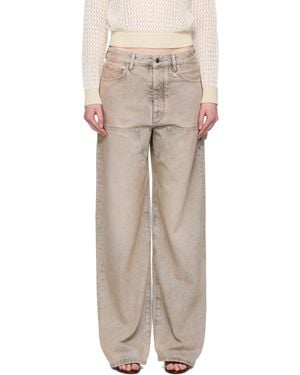 Amiri ベージュ カーペンタージーンズ - ナチュラル