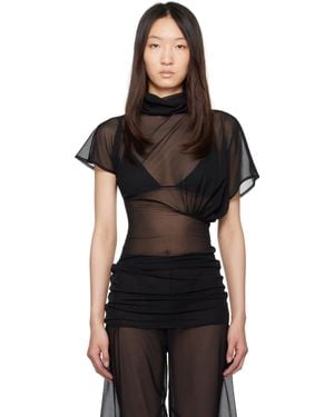 Rick Owens Hollywood Lilith Top - Black