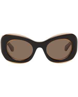 Loewe Sierra Butterfly Sunglasses - Brown