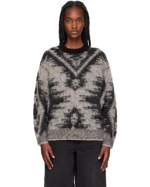 Isabel Marant ブラック＆グレー Fabia セーター