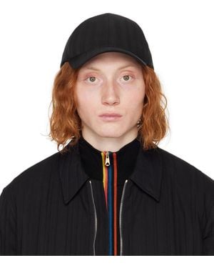 Paul Smith Shadow Stripe キャップ - ブラック