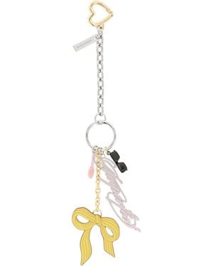 Marc Jacobs Breloque De Sac 'The Perfect Imperfect' Argentée - Noir