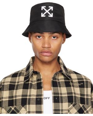 Off-White c/o Virgil Abloh Off- Arrow Bucket Hat - Black