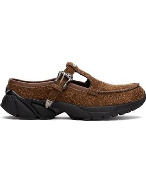 ANDERSSON BELL Mary Jane Mule Loafers - Black