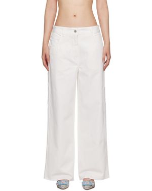 Interior 'The Clarice' Jeans - White