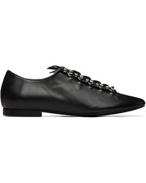 Toga Virilis Leather Derbys - Black