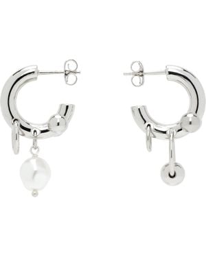 Justine Clenquet Lisa Earrings - Black