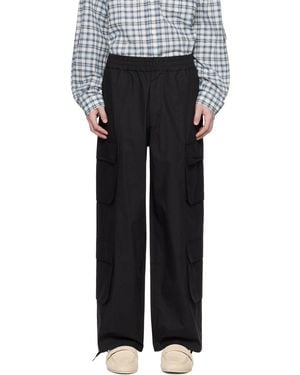 AFTER PRAY Utility Cargo Pants - Black