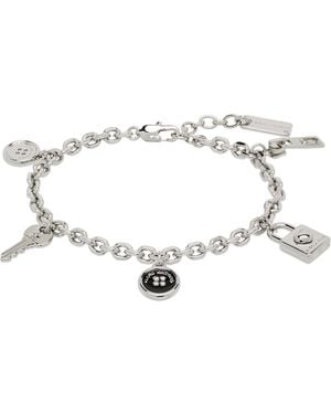 Marc Jacobs Button Charm Bracelet - Black