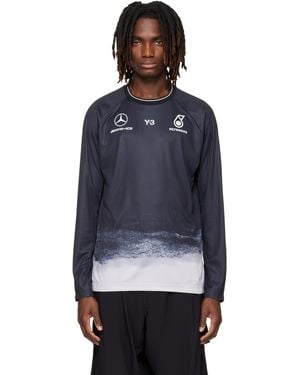 Y-3 Mercedes-Amg F1 Edition Mechanics Jersey T-Shirt - Black