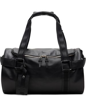 The North Face Base Camp Leather Duffle Bag - Black