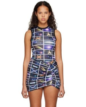 Maisie Wilen Muscle Beach Tank Top - Blue