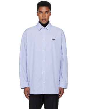 032c Office Oversized Shirt - Blue