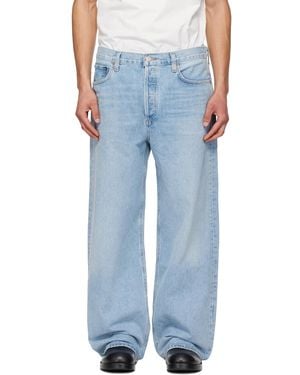 Agolde Low Slung Baggy Jeans - Blue