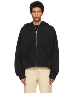 Entire studios Eternal Zip Hoodie - Black