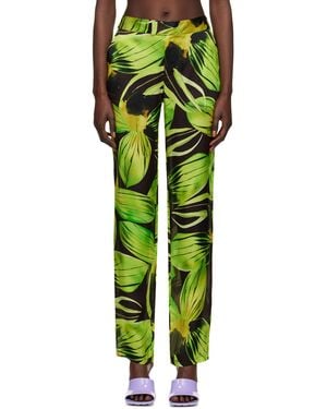 Louisa Ballou Cruise Trousers - Green