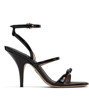 Ferragamo Strappy Heeled Sandals - Black