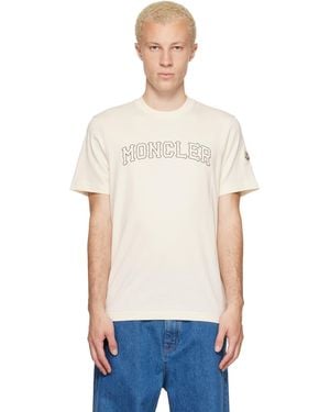Moncler オフホワイト/Tシャツ