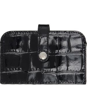 Vivienne Westwood Accordion Card Holder - Black
