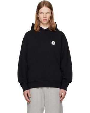 Palm Angels Palm Tree Regular Hoodie - Black