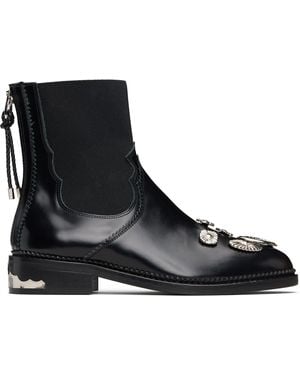 Toga Polido Boots - Black