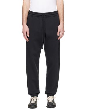 Skims Pantalon De Survêtement Fuselé Noir En Molleton