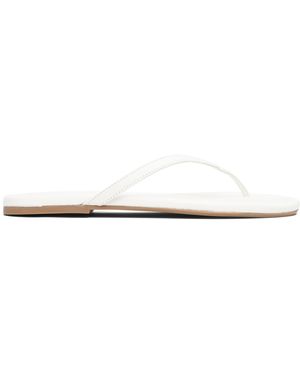 STAUD Freja Thong Sandals - White
