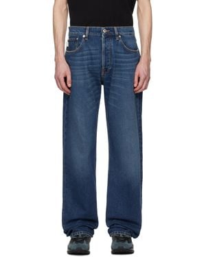 Lanvin ブルー ストレートレッグ ジーンズ