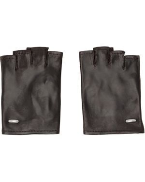 Our Legacy Biker Gloves - Black